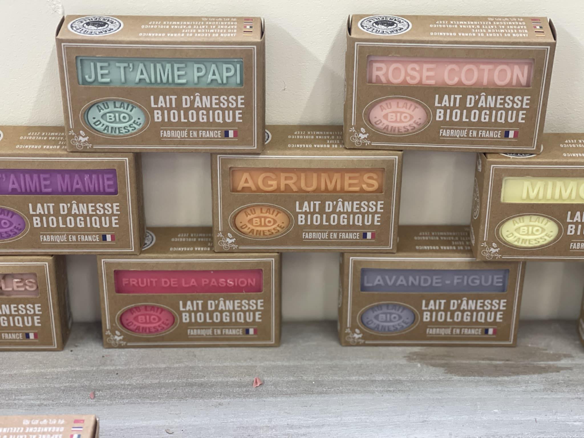 Label Provence mýdla