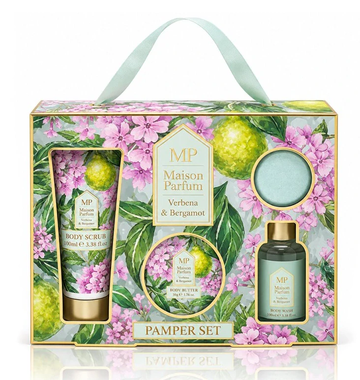 Maison Parfum Verbena & Bergamot – Luxusní dárková tělové sada