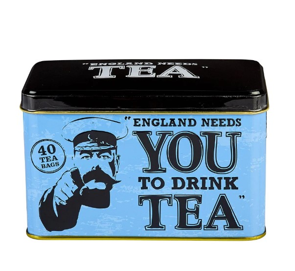 RS23 Anglický čaj v plechu- NEEDS YOU 40 sáčků