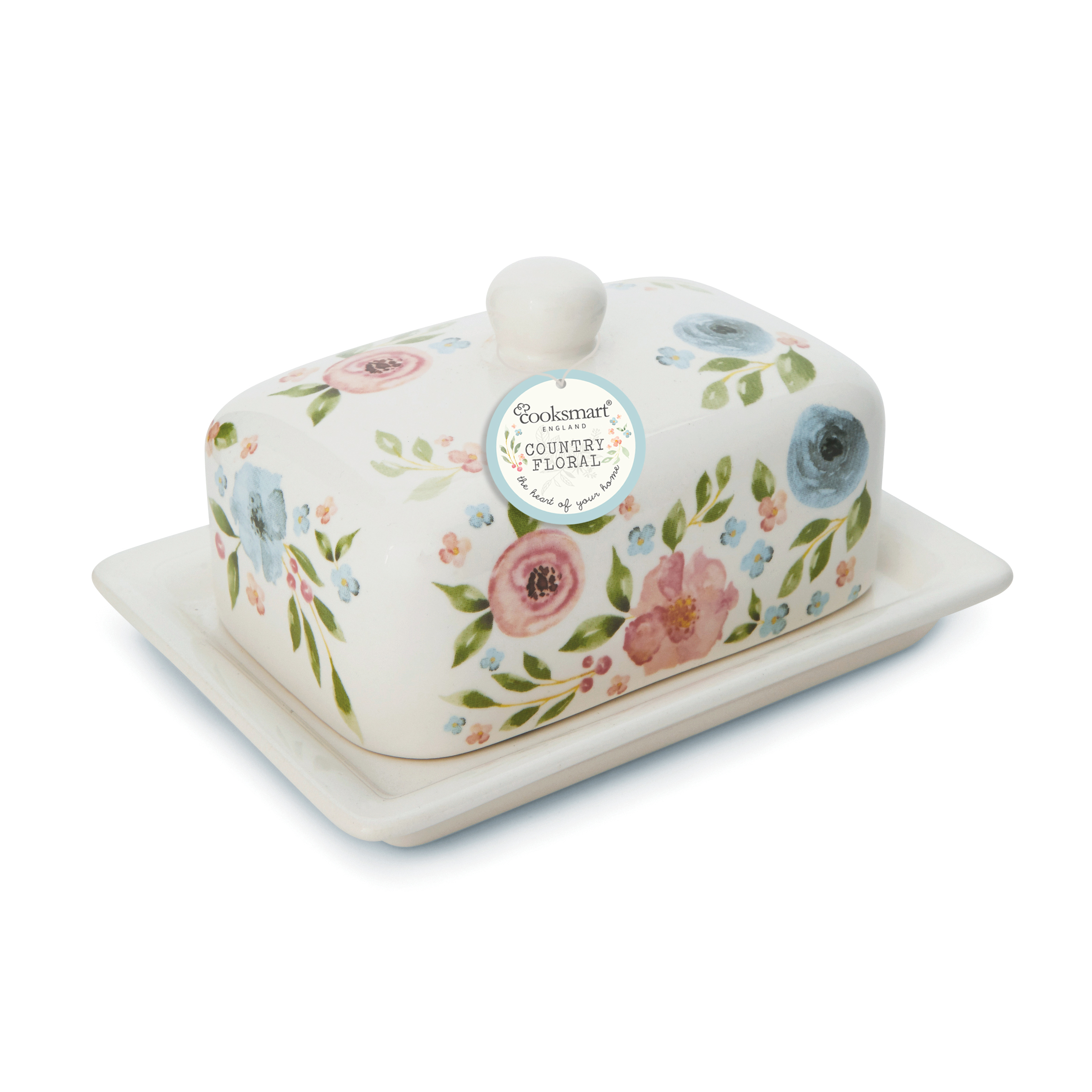 CL1404  Country Floral keramická pepřenka