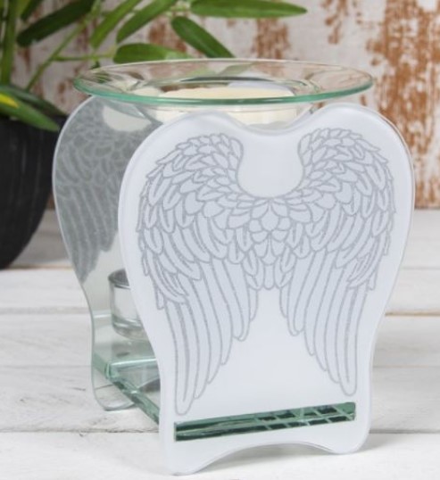 Skleněná aroma lampa ANDĚLSKÁ KŘÍDLA