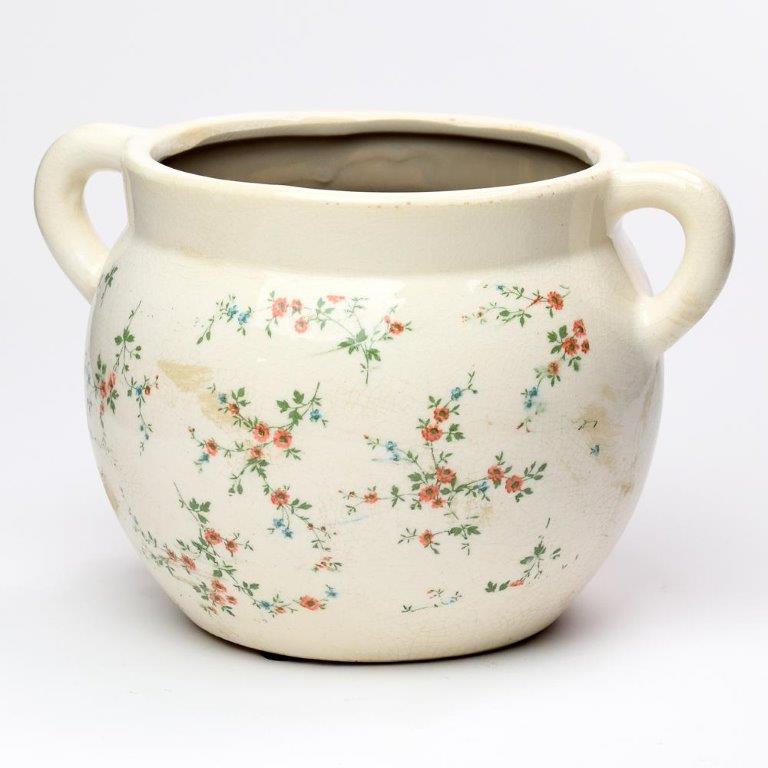 208798 keramický džbán / květy