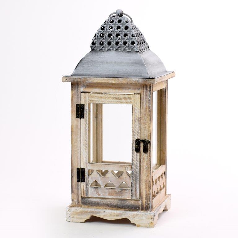 206113 Lucerna bílo šedá