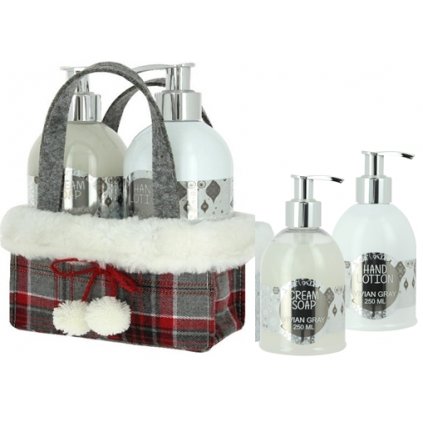 1445 set CREAM GLITTERIN  v dárkové tašce