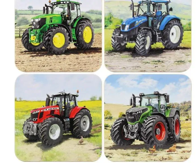 LP95191 Hrnek traktor 4 druhy set