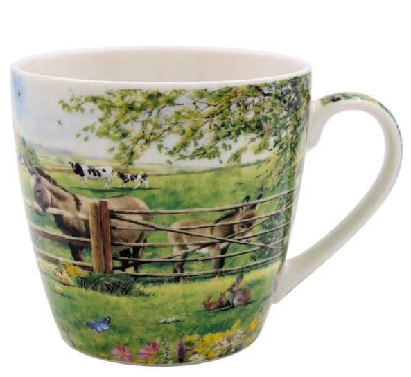 LP95249 Hrnky 2 ks set oslí farma