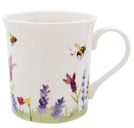 LP73208 Levandule s včelkou zápisník s perem