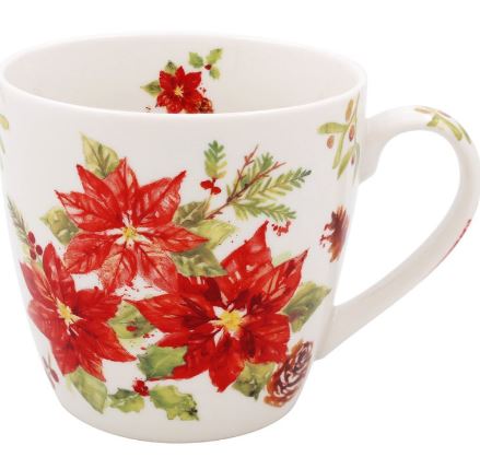 LP53863 Hrnky set 4 kusy Vánoční hvězda