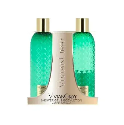 3548 VG set 2 X 300 ml tekuté mýdlo a mléko na ruce BERGAMOT a CITRONOVÁ TRÁVA