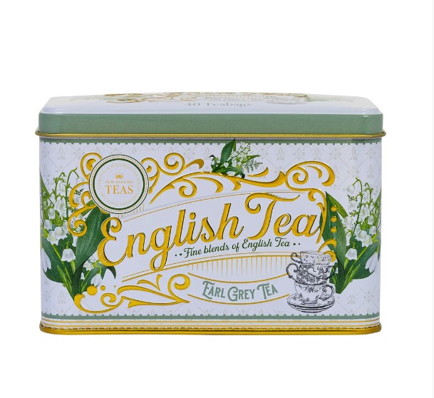 RS118 Anglický čaj 40 ks v plechu KONVALINKY