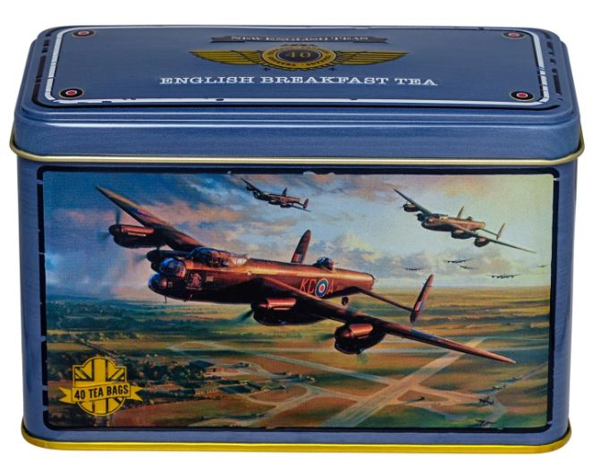 RS80 Anglický čaj 40 ks v plechu LETADLO