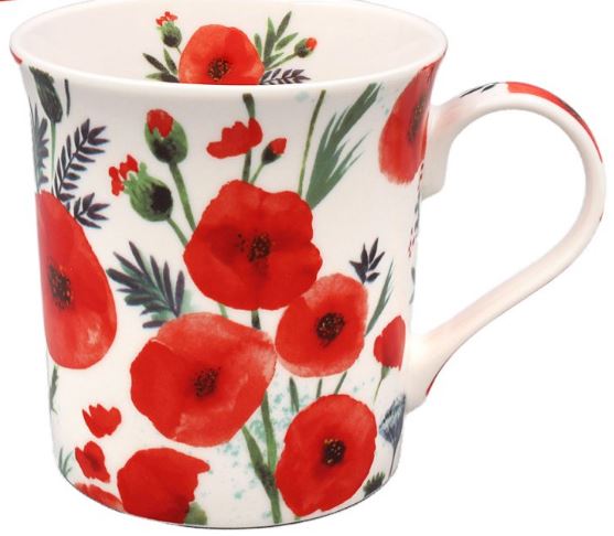 LP96281 Poppy Korkové prostírání střední 4 kusy set