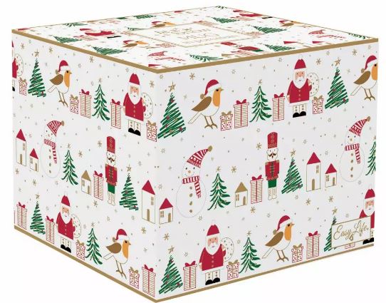 R1319-LSNO Porcelánové hrnky set 4 ks Let It Snow