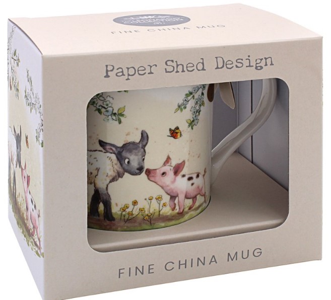 LP96427 Hrnek ovečka a prasátko 250ml