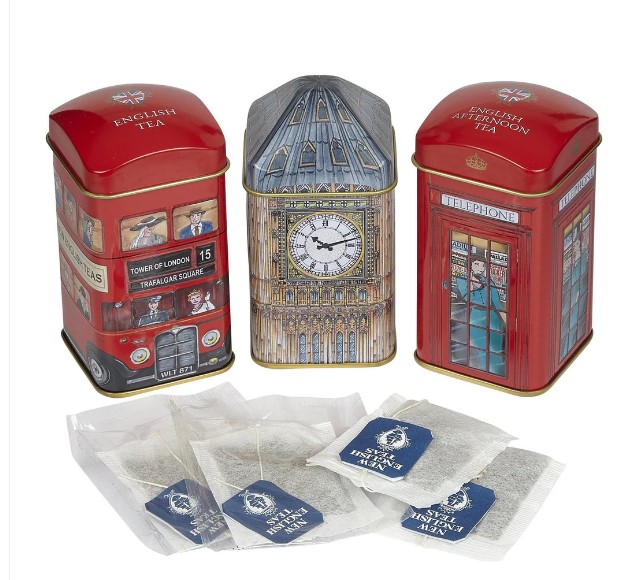 HR75 Anglický čaj 3 ks plech
