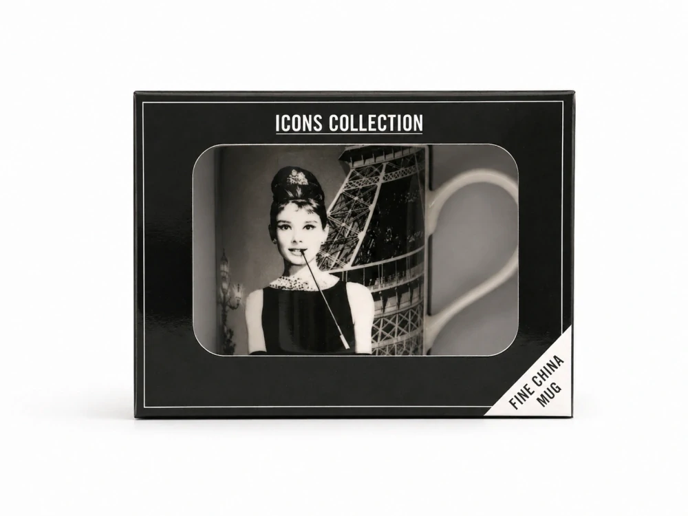 Porcelánový hrnek Audrey Hepburn 300 ml