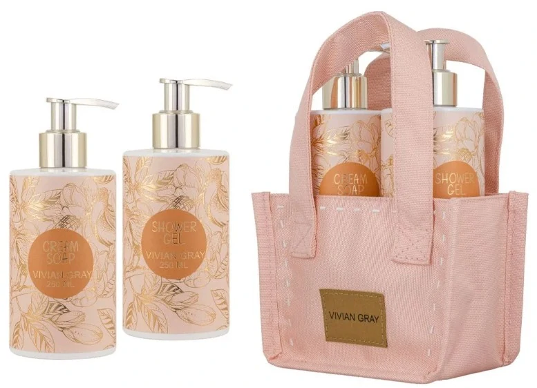 SET ROSÉ FLORAL Tekuté mýdlo a Sprchový gel Vivian Gray