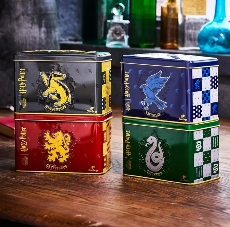 Harry Potter Čaj - Bradavické koleje, dárková sada 4 x 80 g