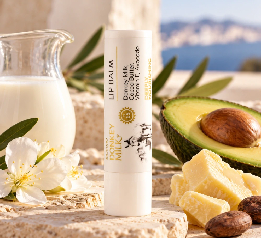 Balzám na rty Donkey s oslím mlékem SPF 15 – 4,5 g