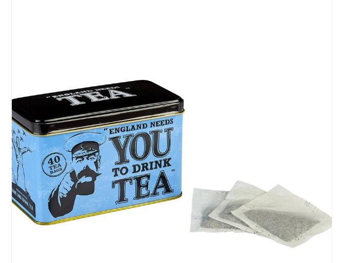 RS23 Anglický čaj v plechu- NEEDS YOU 40 sáčků