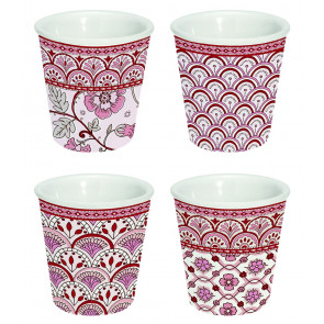  R1951-MORD sada hrnků na čaj Monsoon Red