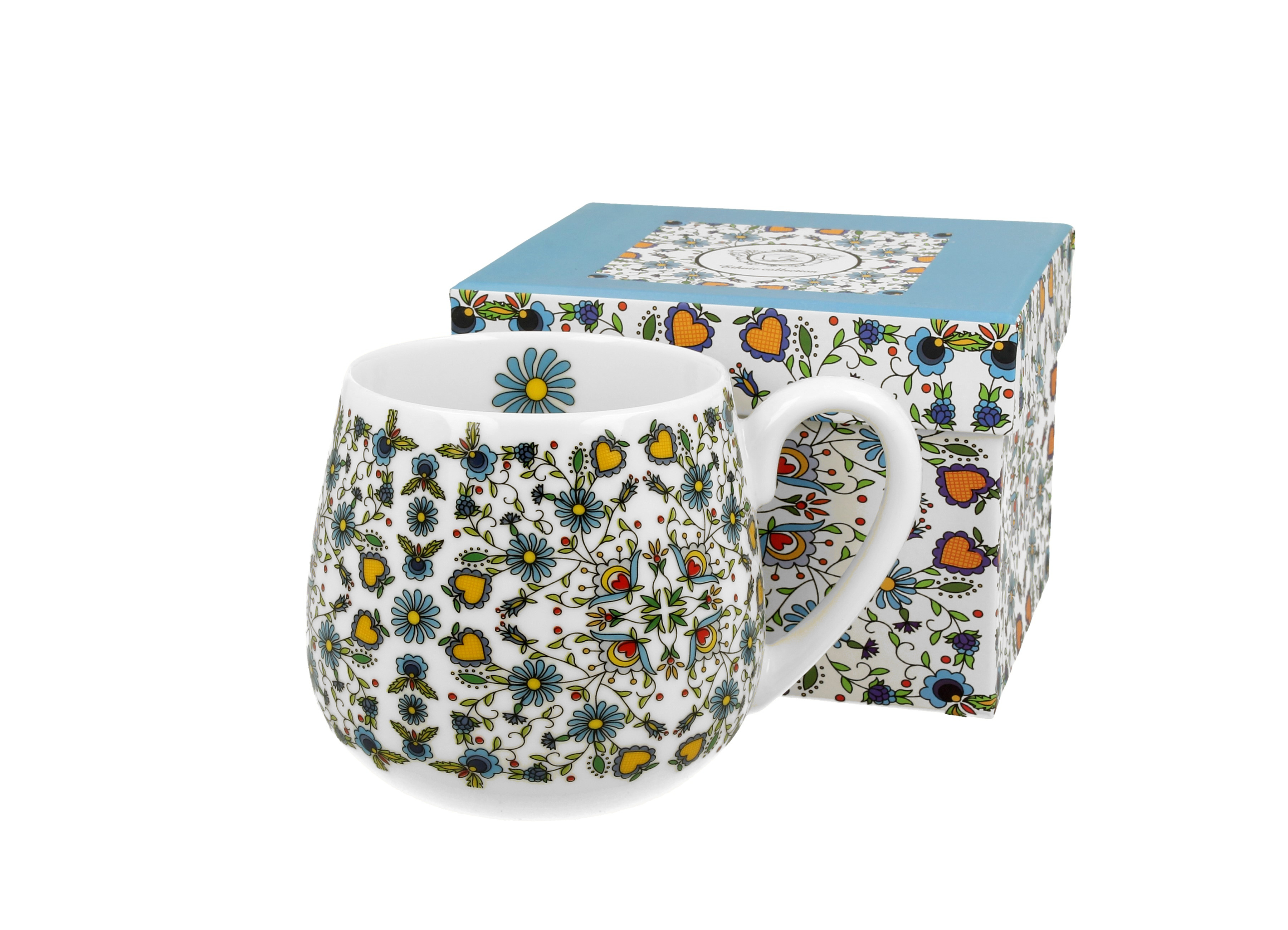 703 Kaszubski šálek a podšálek 280 ml v krabičce