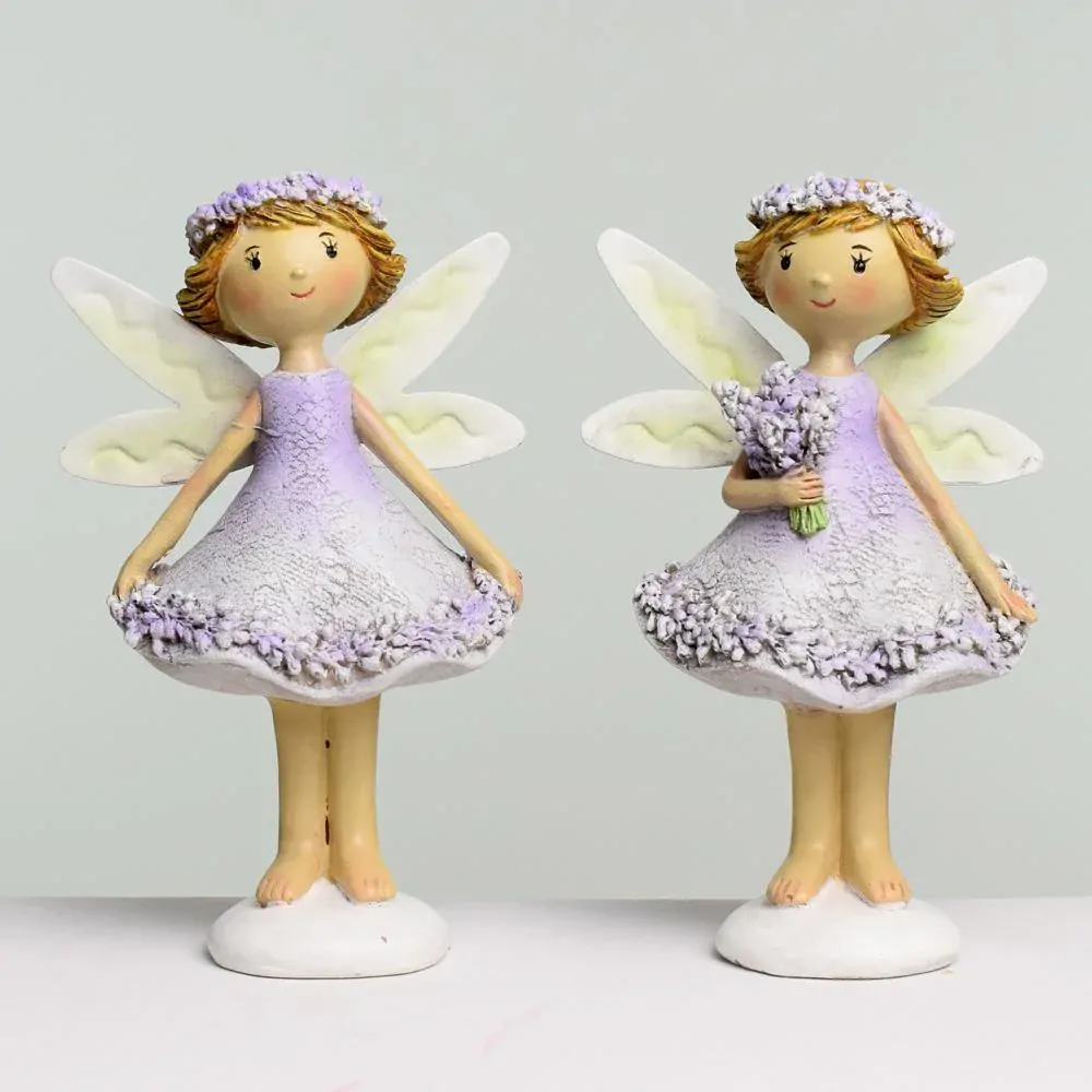 209042 Víla fialová mix na podstavci