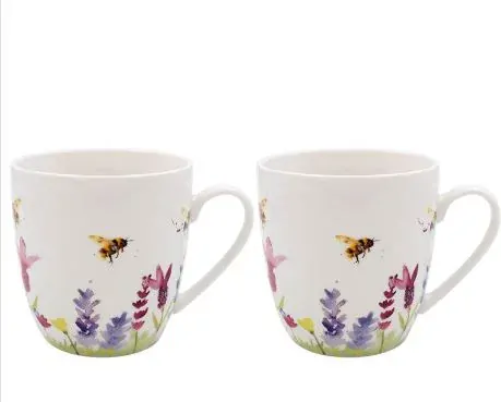 LP95623 Levandule a včelky hrnek snídaňový