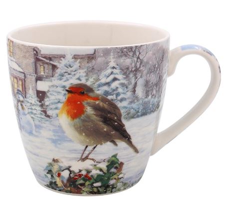 LP53730 korkové prostírání  střední 4 ks  CHRISTMAS ROBINS