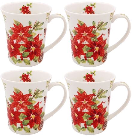 LP53861 Hrnek snídaňový Vánoční hvězda