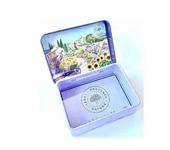 BA59 Savon Provence mýdlo 60 g v plechu  CITRON