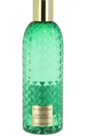 3549 VG set 2 x 300 ml sprchový gel a tělové mléko BERGAMOT a CITRONOVÁ TRÁVA 