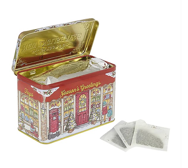 RS70 Anglický čaj 40 ks v plechu Season Greetings