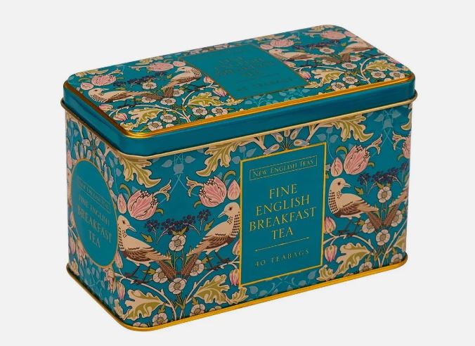 RS78 Anglický čaj 40 ks v plechu VINTAGE VICTORIAN Dark Green