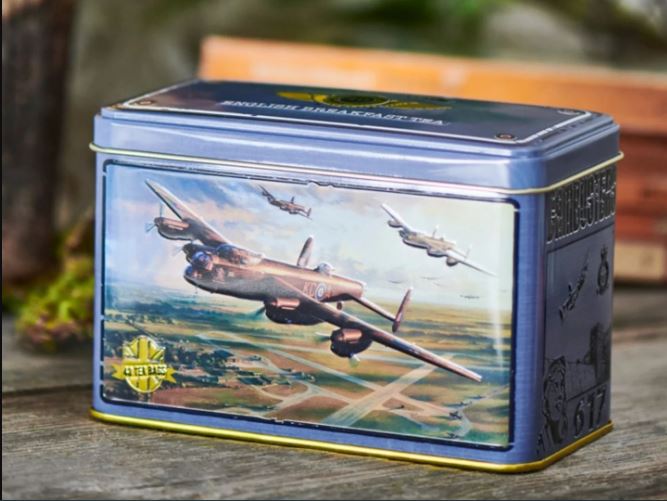 RS87 Anglický čaj 40 ks v plechu LETADLA bombardér