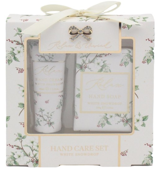 LP55443  set na ruce 2 ks WHITE SNOWDROP