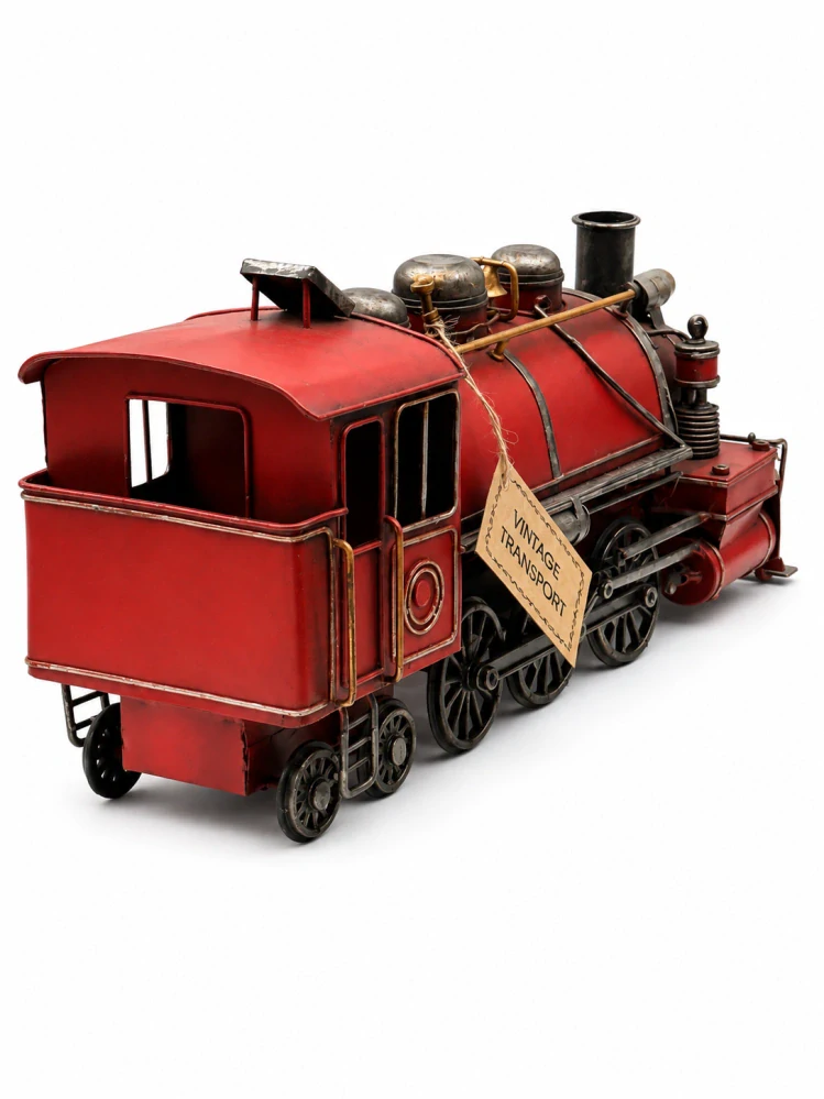 Model / maketa / figurka červená lokomotiva