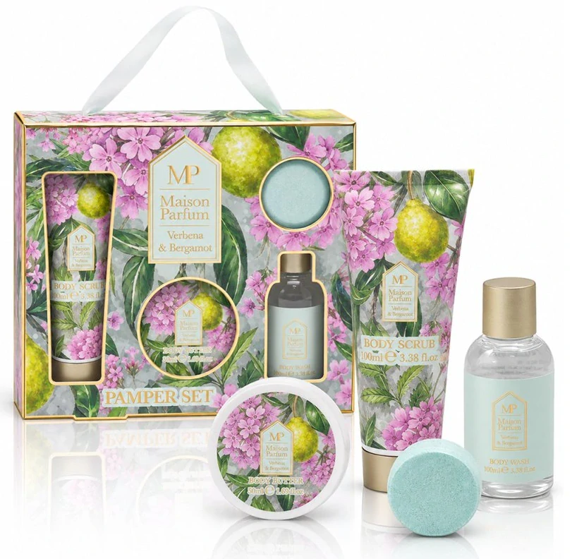 Maison Parfum Verbena & Bergamot – Luxusní dárková tělové sada