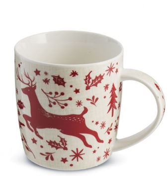 SG1568 Kuchyňská rukavice - Vánoční jelan