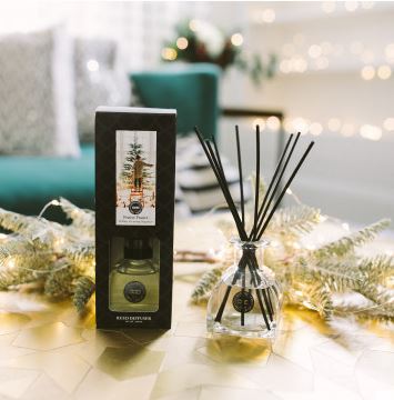 BW svíčka ve skle malá FESTIVE FRAISER