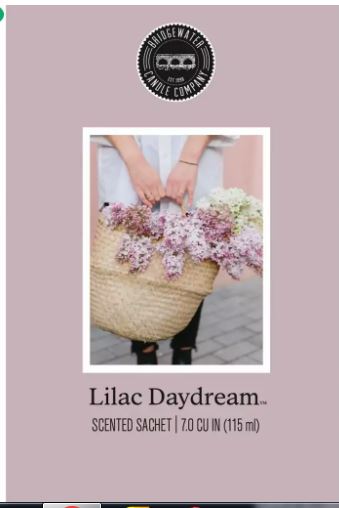 BW Lilac Daydream aroma vosk