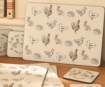 CL1793 COUNTRY ANIMALS hrnek ježek