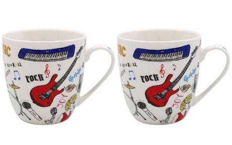 LP95545  set hrnek s korkem LOVE MUSIC