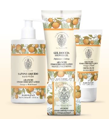 601128 Pomario sprchový gel 200 ml  POMERANČ  a  FENYKL