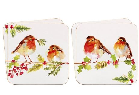 LP53822 Hrnek vysoký  WINTER ROBIN