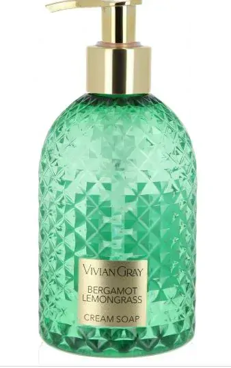 3548 VG set 2 X 300 ml tekuté mýdlo a mléko na ruce BERGAMOT a CITRONOVÁ TRÁVA