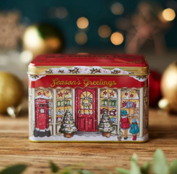 RS70 Anglický čaj 40 ks v plechu Season Greetings