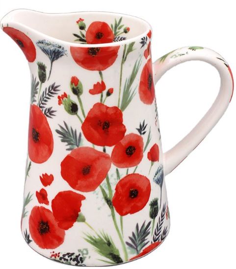 LP96281 Poppy Korkové prostírání střední 4 kusy set