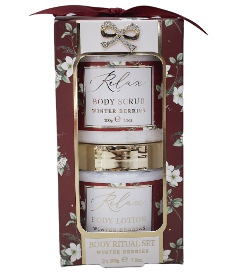Set na ruce 2 ks WINTER BERRIES