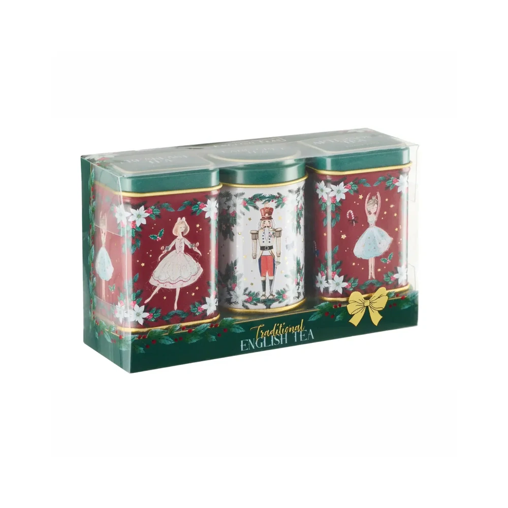 MT112 Louskáček - Dárková sada mini čajových dóz 70 g